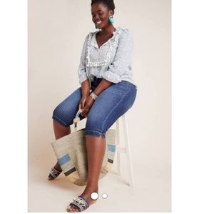 Anthro Pilcro High Rise Skinny Jeans Size 22W